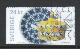 Zweden 2021 Yv 3350 Hoge Waarde, Op Papier, Gestempeld - Used Stamps