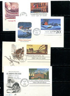 USA 12 Postal Stationary Maxi Cards First Day Of Issue 14427 - Altri & Non Classificati