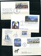 USA 12 Postal Stationary Maxi Cards First Day Of Issue 14430 - Sonstige & Ohne Zuordnung