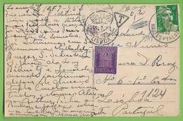 História Postal - Filatelia - Poerteado - Selo - Stamps - Timbres - Philately - France - Portugal - Altri & Non Classificati