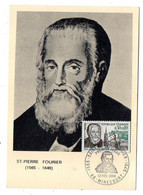 Carte Maximum--1966--ST PIERRE FOURIER  .............cachet MIRECOURT--88 - 1960-1969