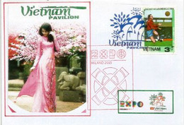 VIETNAM. UNIVERSAL EXPO MILANO 2015, Letter From The Vietnam Pavilion,with The Official Stamp EXPO MILANO - 2015 – Milan (Italie)