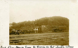 MOYEN CONGO - POINTE NOIRE - A.E.F. - Construction Du Port-Chantier Entraco., Animée - CARTE PHOTO - Pointe-Noire