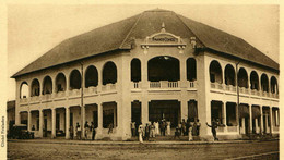 MOYEN CONGO - POINTE NOIRE - A.E.F. - Construction Du Port-Chantier Entraco., Animée - Pointe-Noire