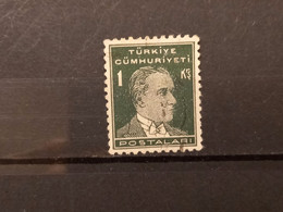 FRANCOBOLLI STAMPS TURCHIA TURKIYE TURKEY 1931 USED SERIE MUSTAFA KEMAL ATATURK OBLITERE' - Oblitérés