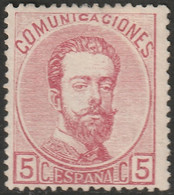 Spain 1873 Sc 178 Espana Ed 118a MNG(*) - Nuevos