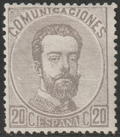 Spain 1873 Sc 183 Espana Ed 123 MH* - Neufs