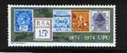 REPUBLIC OF SOUTH AFRICA, 1974, MNH Stamp(s) U.P.U. Centenary,  Nr(s) 446 - Neufs