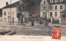 BLESLE (Haute-Loire) - Vue De La Place Du Pré Saint-Pierre - La Croix - Blesle