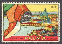 VENEZIA Cathedral St Mark's Basilica Italy PALMA Shoe 1915 - Advertising  Cinderella Label Vignette - Stamps For Advertising Covers (BLP)