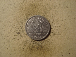 MONNAIE FRANCE 50 CENTIMES 1944 B FRANCISQUE - 50 Centimes