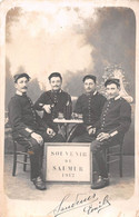 Carte Postale Photo Militaire Français SAUMUR-49-Maine Et Loire-Val De Loire-2 éme Régiment De Hussards - Regiments
