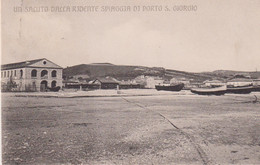 PORTO S. GIORGIO  FERMO  UNA RIDENTE SPIAGGIA  VG  1910 - Fermo