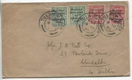 VERY NICE And Clean Cover From Tullamore To CLONDALKIN With 3 Different OVERPRINTS !! RRR - Cartas