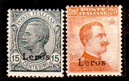 Egeo-OS-292- Lero: Original Stamp And Overprint 1921-22 (++) MNH - Quality In Your Opinion. - Egée (Coo)