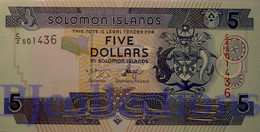 SOLOMON ISLANDS 5 DOLLARS 2006 PICK 26 UNC - Isola Salomon