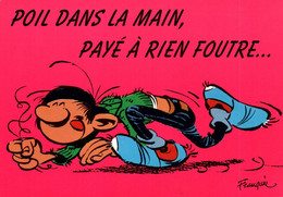 16334  LAGAFFE " Poil Dans La Main Payé à Rien Foutre ...............   ( FRANQUIN BD ILLUSTRATEUR  )   ( 2 Scans ) - Comics