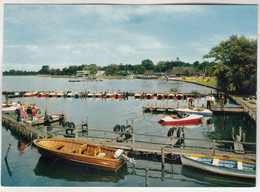 C2407) BAD ZWISCHENAHN - Am Bootshafen - Boote ältere AK - Bad Zwischenahn