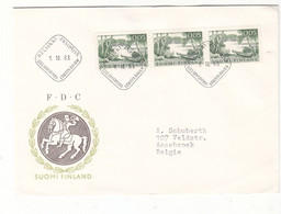 Finlande - Lettre De 1963 - Oblit Helsinki - Lettres & Documents