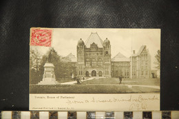 CP,  CANADA, Toronto , House Of Parliament . Old PC . Canada . - Toronto