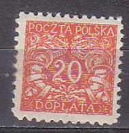 R3945 - POLOGNE POLAND TAXE Yv N°17 * - Portomarken