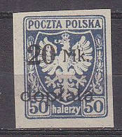 R3959 - POLOGNE POLAND TAXE Yv N°35 (*) - Portomarken