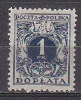 R3960 - POLOGNE POLAND TAXE Yv N°37 * - Postage Due