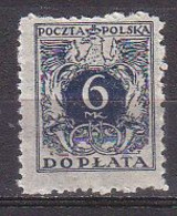 R3963 - POLOGNE POLAND TAXE Yv N°40 * - Portomarken