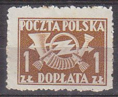 R3975 - POLOGNE POLAND TAXE Yv N°115 * - Segnatasse