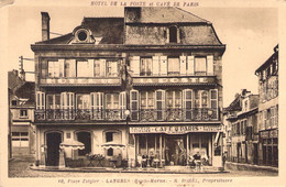 CPA FRANCE - 52 - LANGRES - Place Ziégler - Hôtel De La Poste Et Café De Paris - Langres