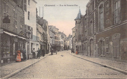 CPA FRANCE - 52 - CHAUMONT - Rue De Buxereuilles - Colorisée - Animée - Julien Et Morel Editeur - Chaumont