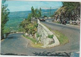 La  Réunion :  SAINT  DENIS , Route En Corniche , Voiture Peugeot - Saint Denis