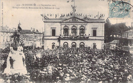 CPA FRANCE - 52 - SAINT DIZIER - 17 Septembre 1905 - Inauguration Du Monument De La Défense De 1544 - Saint Dizier