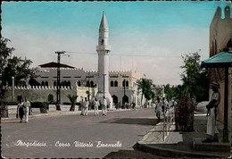 SOMALIA - Mogadishu / MOGADISCIO - CORSO VITTORIO EMANUELE - EDIZIONE PORRO - 1950s (11611) - Somalia
