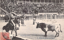 CPA CORRIDA - Colleccion Lidia - 7 - Citando Para Una Vara - Corridas