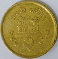 Nepal - 2 Rupees VS2057 (2000), KM# 1074.2 (#1558) - Nepal