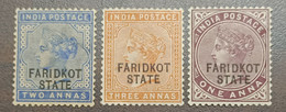 India, Princely State Faridkot, MH Inde Indien - Faridkot