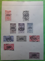 BELGIQUE Journaux Dagbladen 1929 , 10 Timbres Obl Entre Yvert No 19 - 34 , TB - Newspaper [JO]