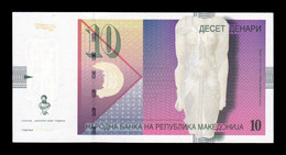 Macedonia 10 Denari 2008 Pick 14h Sc Unc - Nordmazedonien