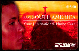 C&C 6323 SCHEDA INTERNAZIONALE TELECOM NUOVA EASY SOUTH AMERICA SAN COME FOTO - Public Themes