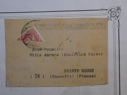 C  ESPANA  BELLE  LETTRE RARE 1930 A MARSEILLE FRANCIA ++TP BISECT +++++ AFFRANCH. INTERESSANT++ - Cartas & Documentos