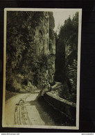 DR: Ansichtskarte  "Hirschsprung"  In Allgäuer Alpen  Um 1920 -Rs Klebeflecken - Höllental