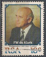 South Africa 1989 - Election Of Pres. Frederik Willem De Klerk, Aug.15 Scott#778 - Used - Oblitérés
