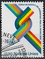 1976 Fédération Mondiale Des Associations Des N.U. Zum 57 / Mi 56 / Sc 57 / YT 56 Oblitéré / Gestempelt /used [zro] - Usados