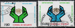 1977 Conseil De Sécurité Zum 67-68 / Mi 66-67 / Sc 67-68 / YT 66-67 Oblitéré / Gestempelt /used [zro] - Used Stamps