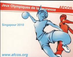 Hand  Jeux Olympique De La Jeunesse Singapour 2010 AFCOS - Handball