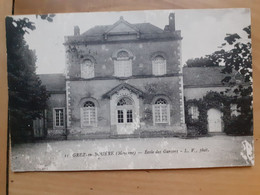 GREZ EN BOUERE   Ecole Des Garçons - Crez En Bouere