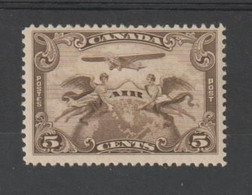 CANADA:  1928  AIR  MAIL  ALLEGORY  -  5 C. UNUSED  STAMP  -  YV/TELL. 1 - Entrega Especial/Entrega Inmediata