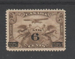 CANADA:  1932  AIR  MAIL  OVERPRINT  -  6 /5 C.  UNUSED  STAMP  -  YV/TELL. 3 - Airmail: Special Delivery