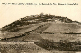 St Cyr Au Mont D'or * Le Sommet Du Mont Cindre * Vignoble Vignes - Autres & Non Classés